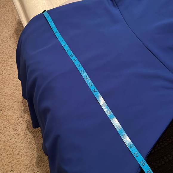 Ivy & Blue Neck Tie Short Sleeve Dress - Picture 13 of 13